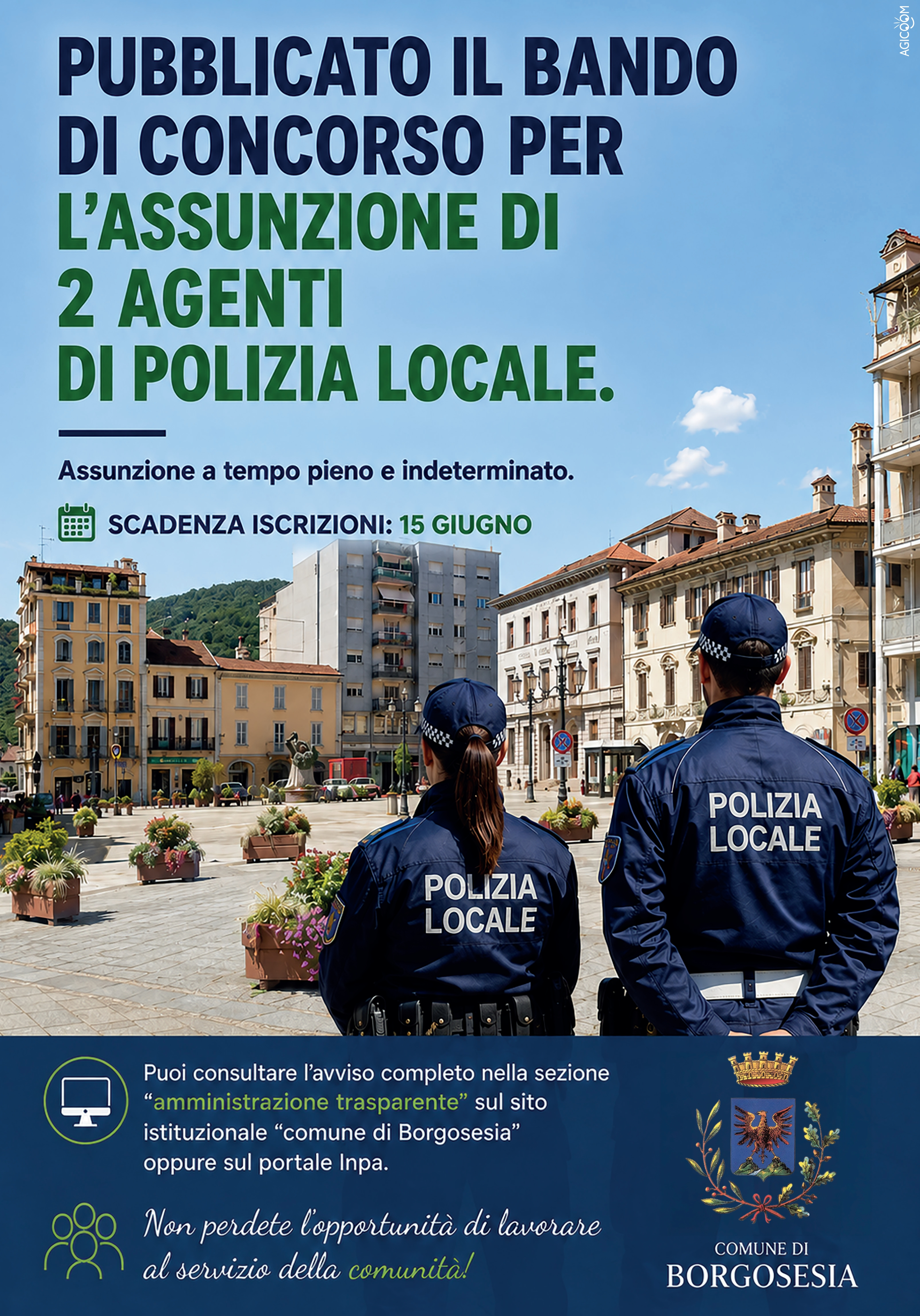 Concorso agente di Polizia Locale