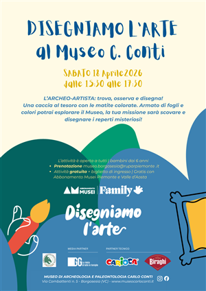 Disegnamo l'arte al Museo C.Conti